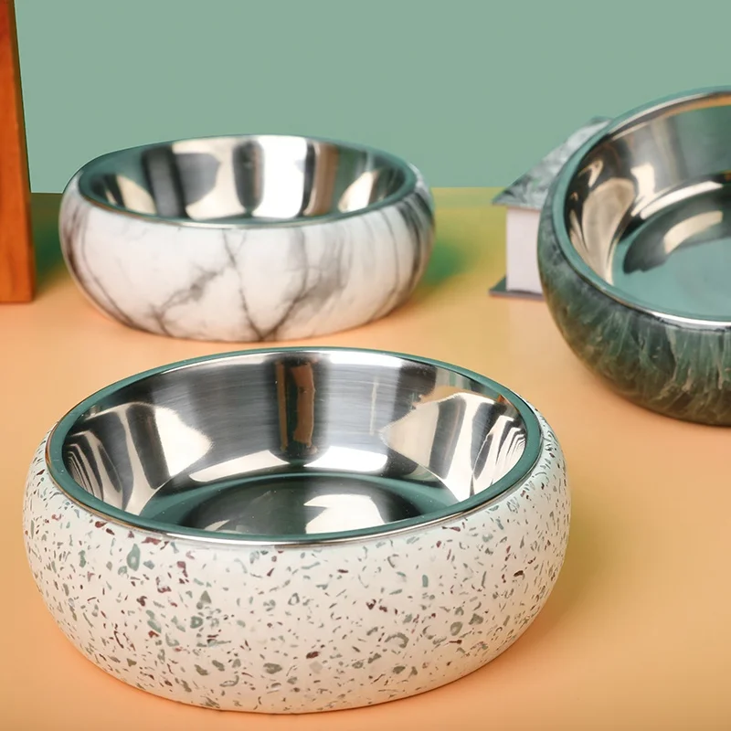 Pet Water Bottle bone shape dog bowl pets bowl for dog cat ergonomic pet bowls