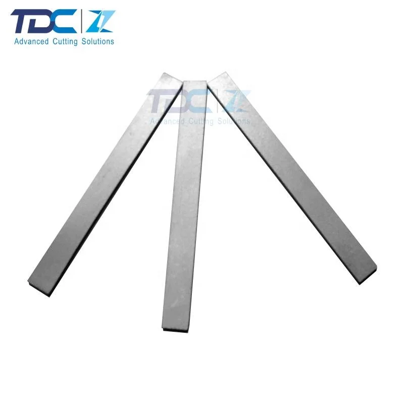 Tungsten Carbide Belt Cleaner Conveyor Carbide Tipped Blades Knives with high quality