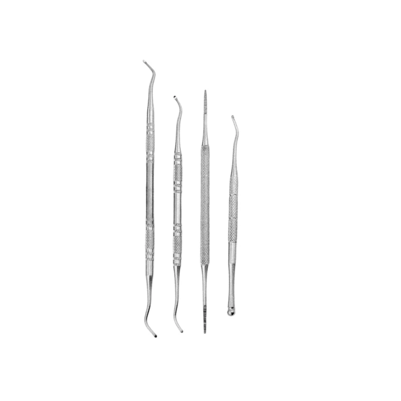 Professional Orthotics Ingrown Toenail Correction Tool Stainless Steel Toenails Hook Pedicure Tool Nail Spoon Nail File