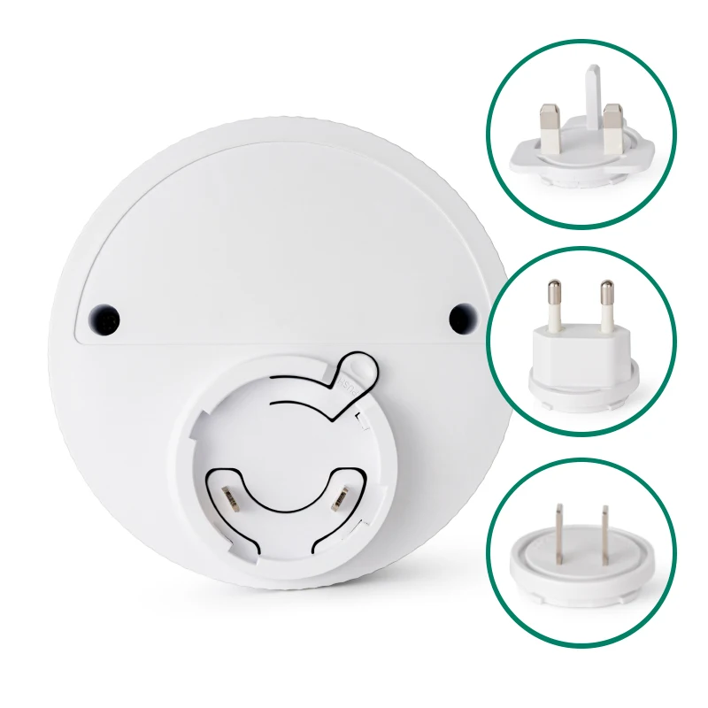 Lemoworld Wall Plug in Night Light Aroma Scent Nebulizer Aromatherapy Essential Oil Diffuser