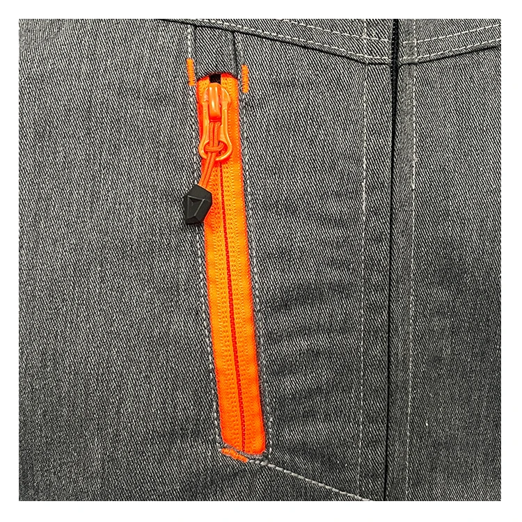 Wholesale protective snickers workwear man gray jacket