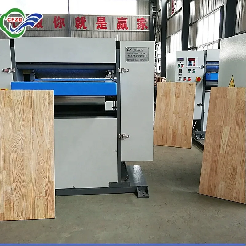 Wholesale Embossing Hot Stamping Machine wood grain embossing machine for MDF/WPC