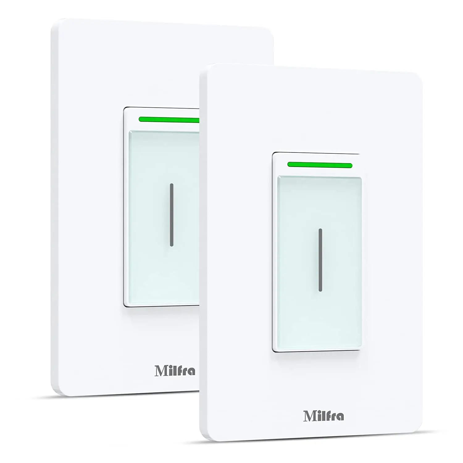 Remote Control, 2.4GHz Wi-Fi 3 Way Smart Switch WiFi Light Switch Three Way Compatible with Alexa and Google Home