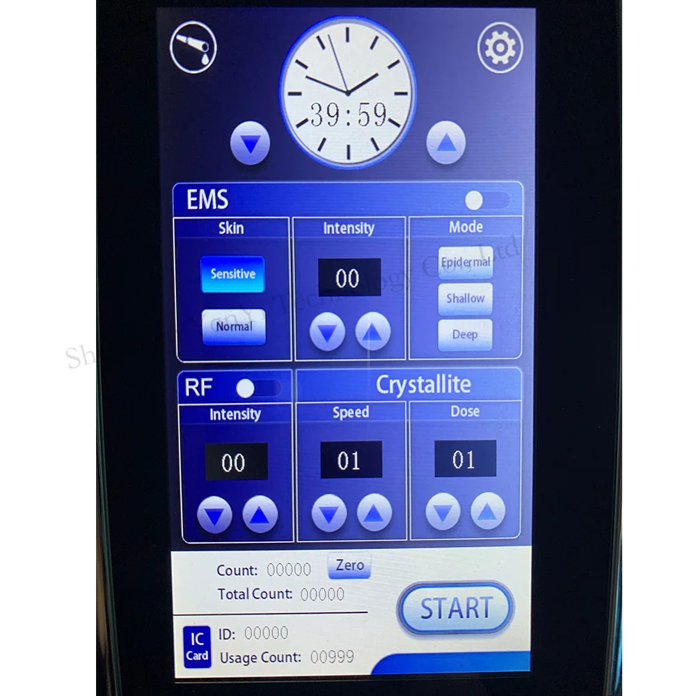 YanYi  needle free mesotherapy RF device EMS nano Serum meso Injector gun