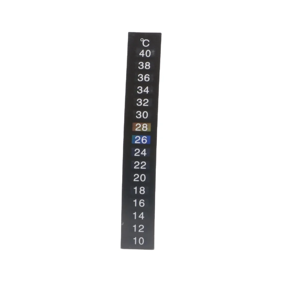 Stock  Liquid Crystal Aquarium Thermometer Sticker Fish Tank Strip