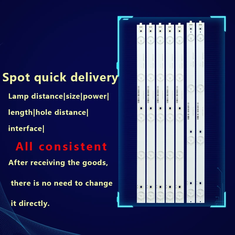 Modern style Konka 43-inch TV backlight strip LED43M2600B/LED43F2600C/LED43R6200U LED43K35A/LED43E330U
