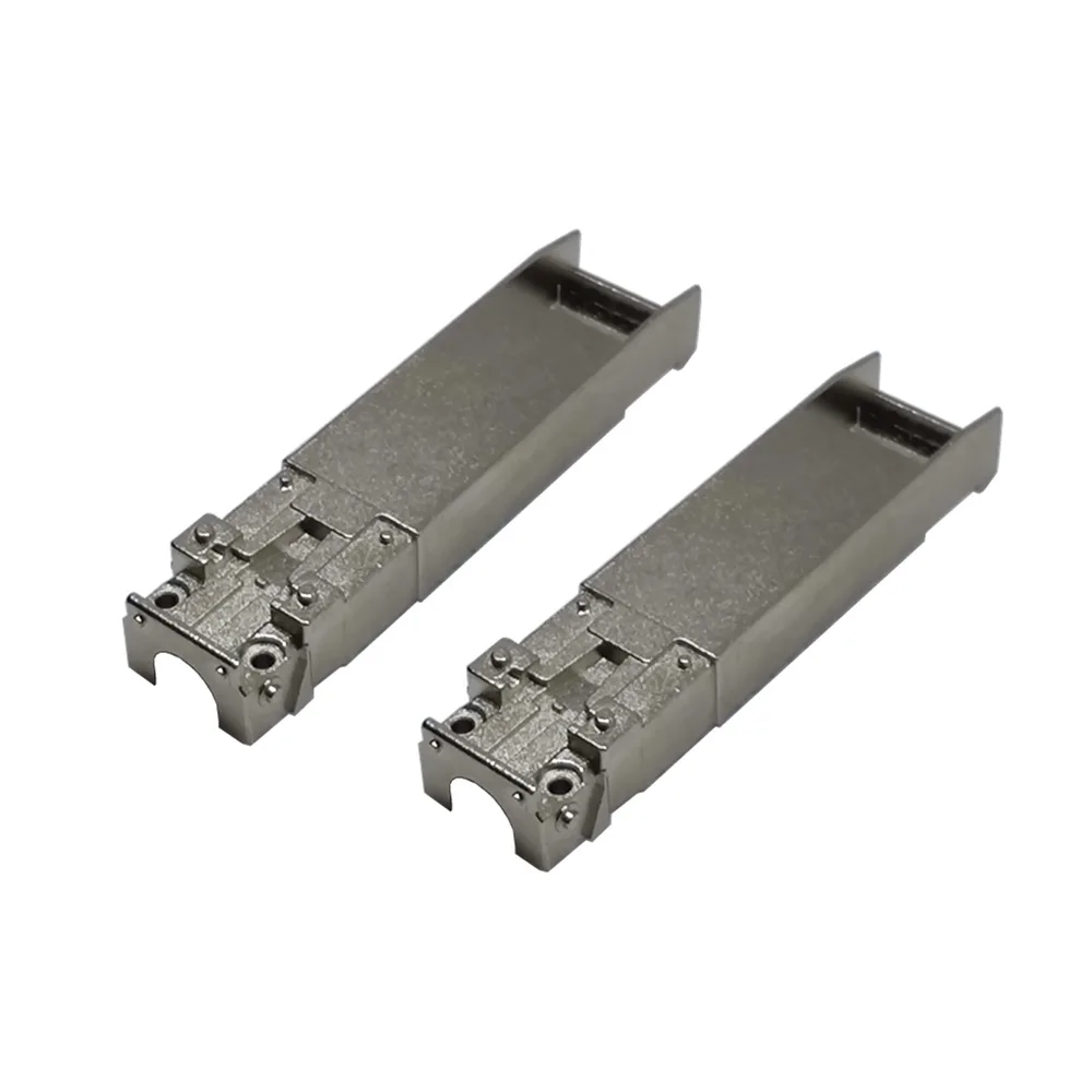 Волоконно-оптический модуль SFP + QSFP литье из цинкового сплава прецизионная обработка оболочки
