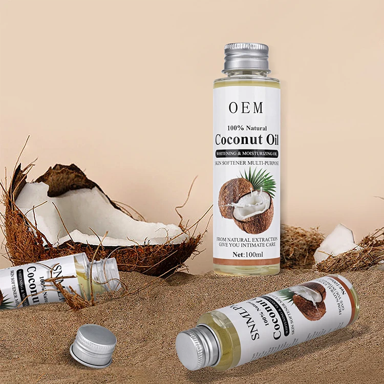 Wholesale Bulk 100% Pure Natural Organic Body Care Skincare Moisturizing Virgin Fractionated Cold Pressed Rbd Coconut Oil