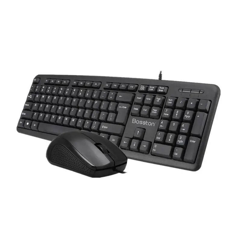 D5200 Office game keyboard and mouse set, Computer PC gaming Wired USB mouse and Keyboard combo