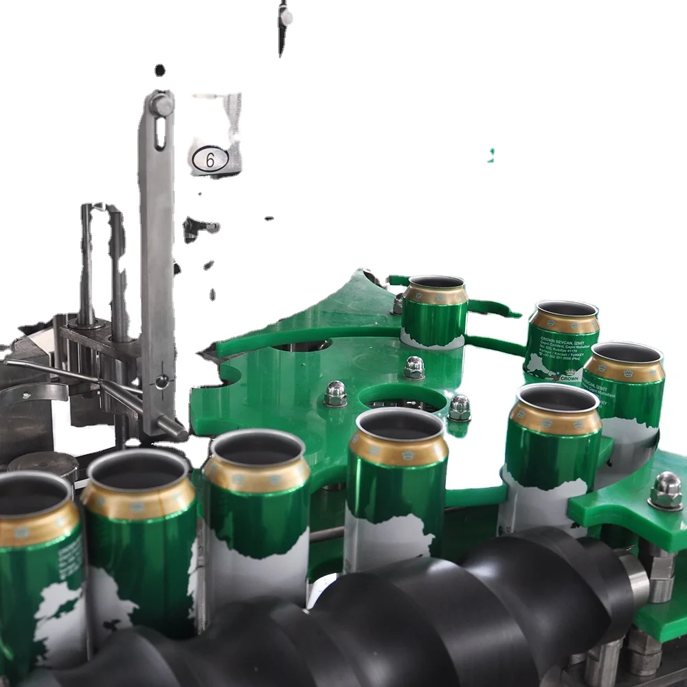 Automatic Aluminum Can  Carbonated Drinks/Beer/Juice Filling Capping packing production line