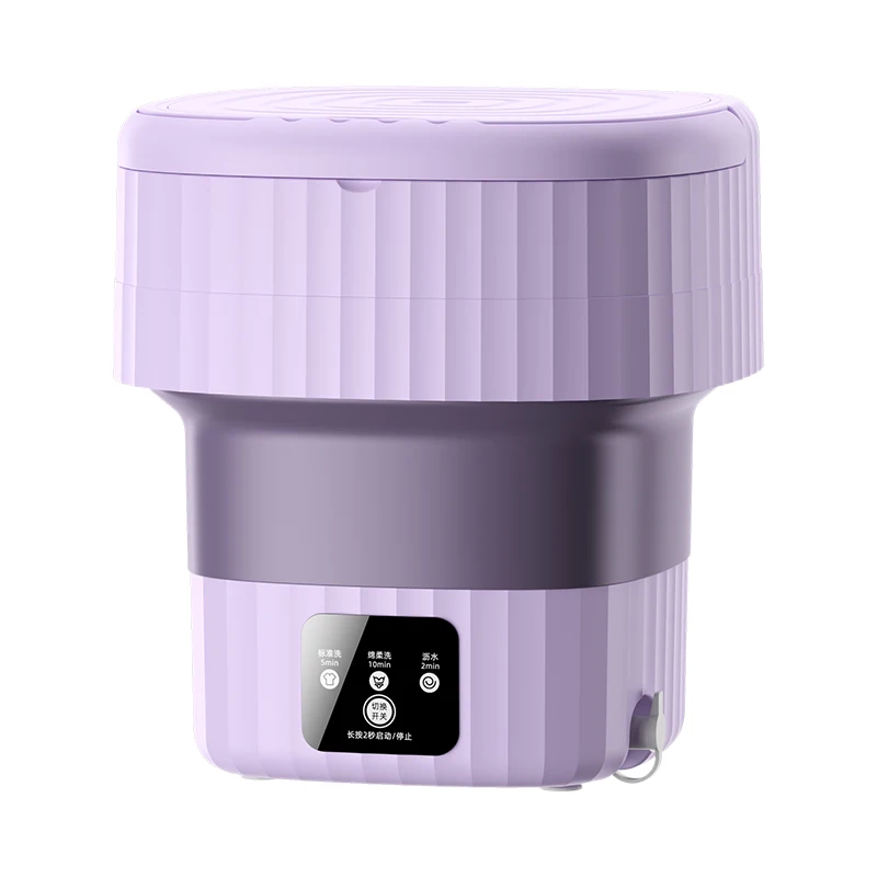 Electric Portable Mini Folding Washing Machine Baby Clothes Underwear and Dryer