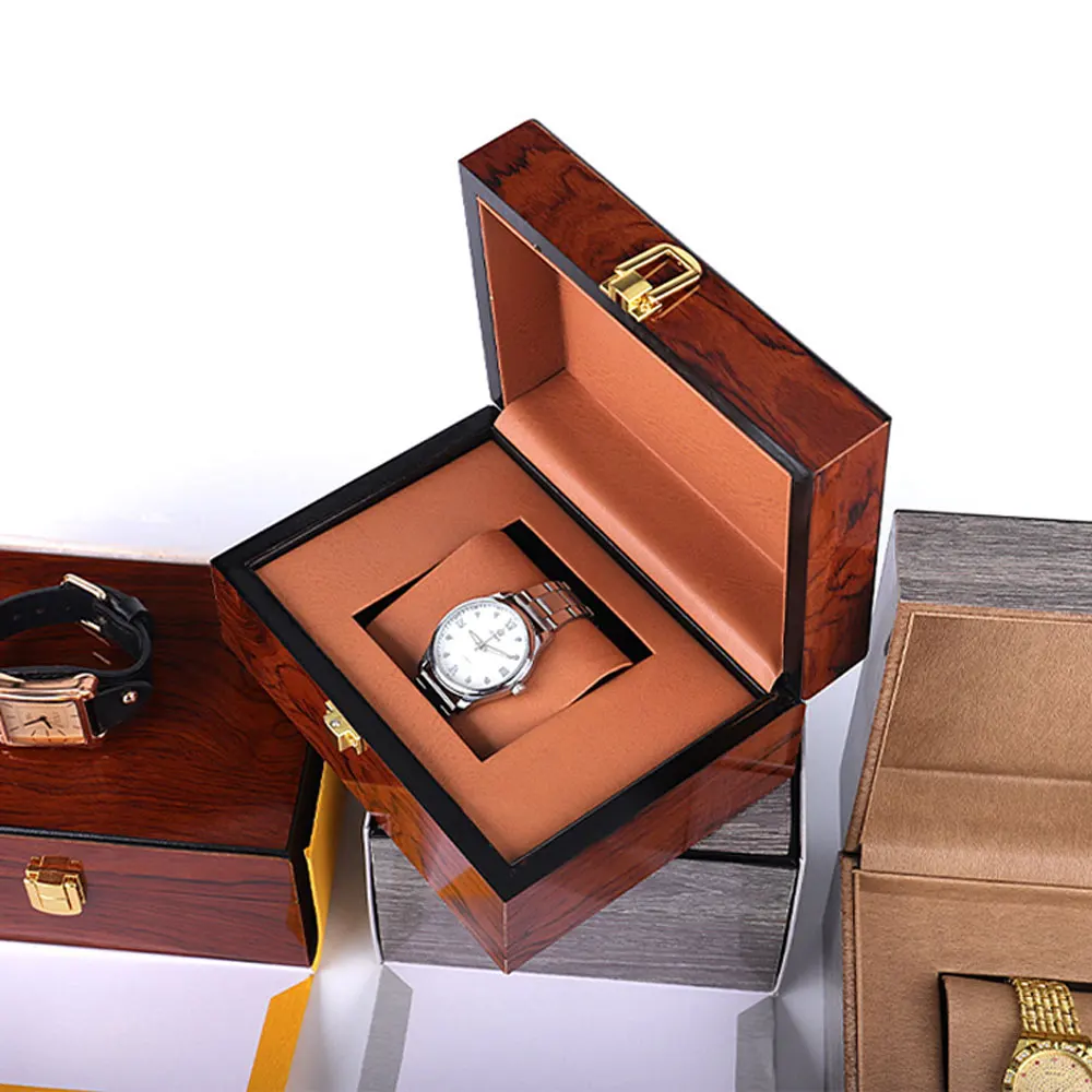 Luxury High-end Jewelry Wooden Box Wood Crafts Wooden Boxes and Wall Signs for Watch