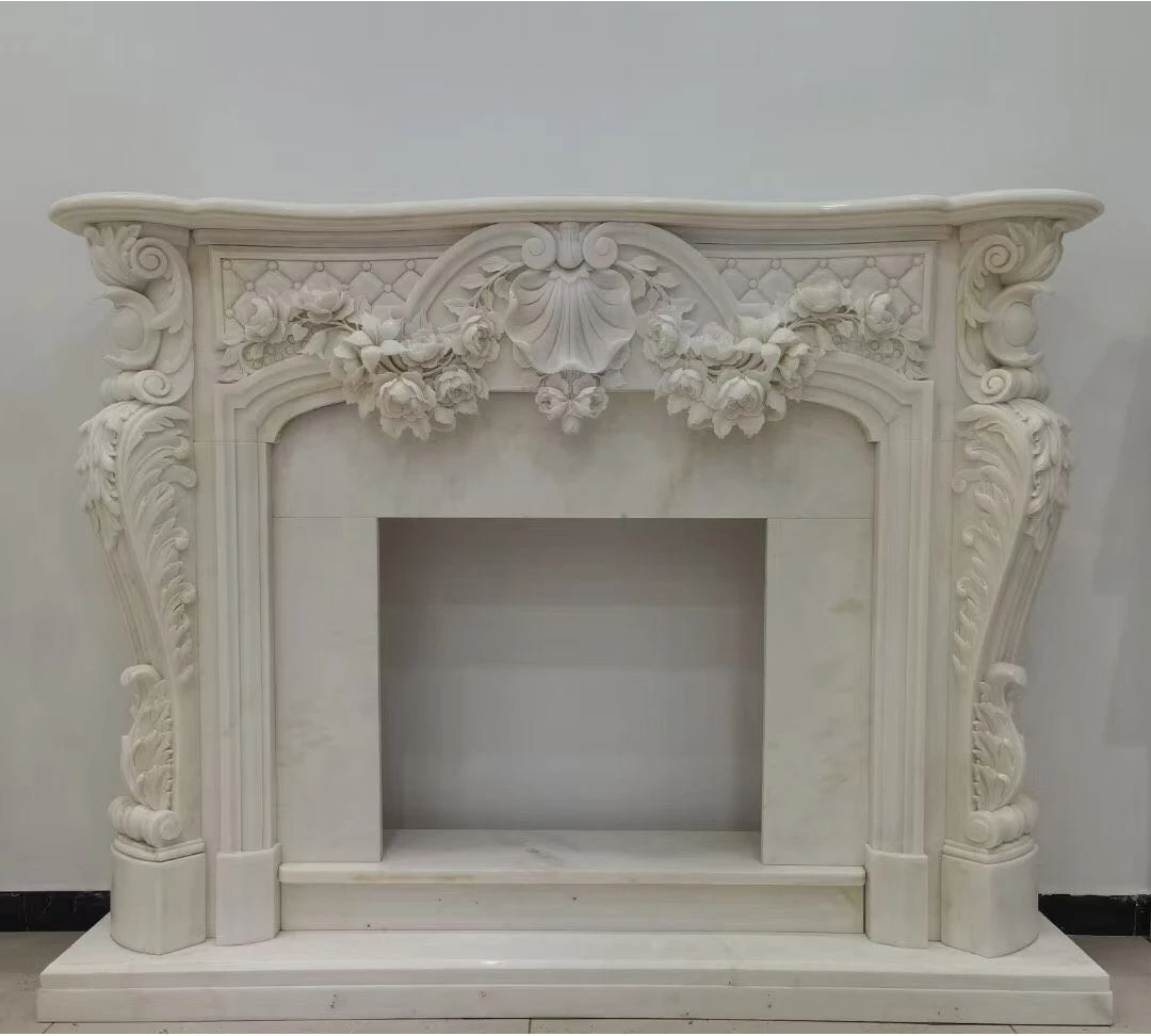 white marble fireplace mantels,carved fireplace and fireplace surround