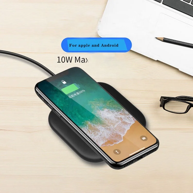  Беспроводное зарядное устройство для iPhone 11 Xs Max X XR 8 Plus 30 Вт быстрая зарядка Samsung Note 9
