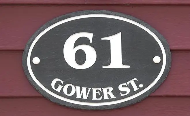 Ручная работа, естественный край 18*12 см, форма хлеба, индивидуальный дизайн, рифленая и печатная декоративная сланцевая табличка для двери дома