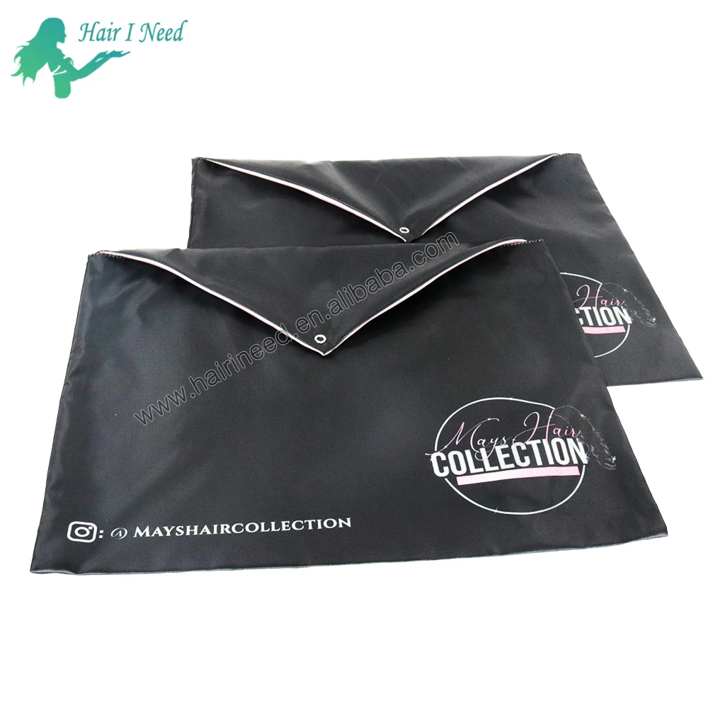 Атласная сумка-конверт на заказ роскошный Шелковый саквояж для хранения и макияжа подарка ювелирных изделий удлинитель волос атласные сумки с кнопкой-застежкой