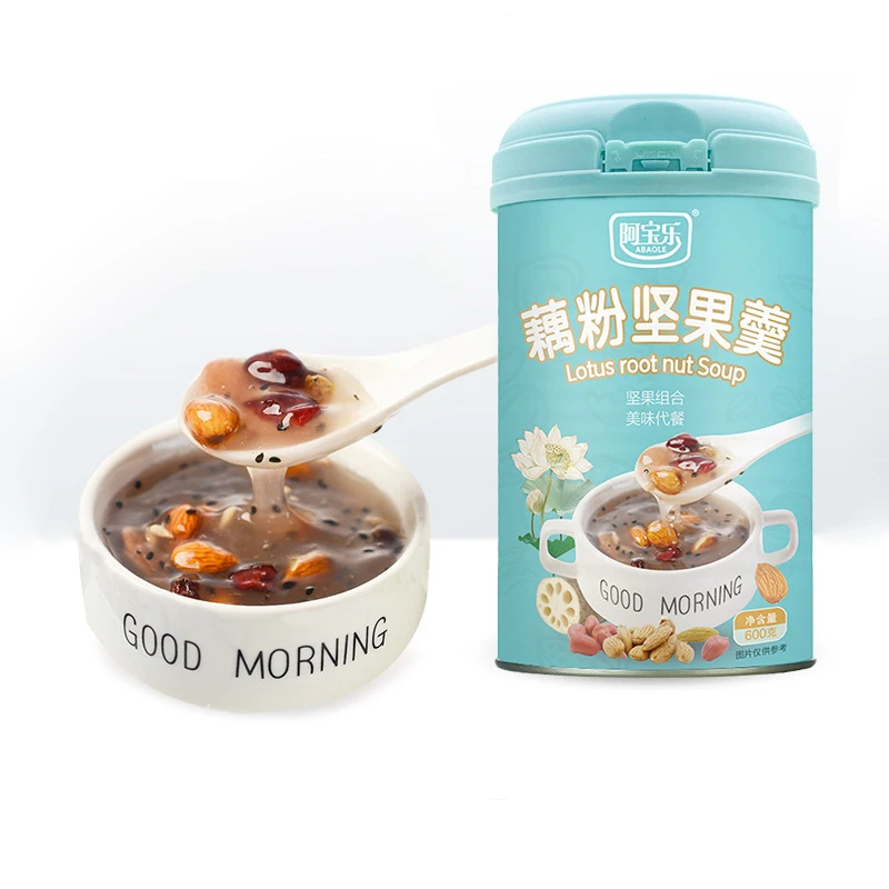 Порошок из корня лотоса и суп из орехов 600 г консервированный мгновенный суп из фруктов и орехов