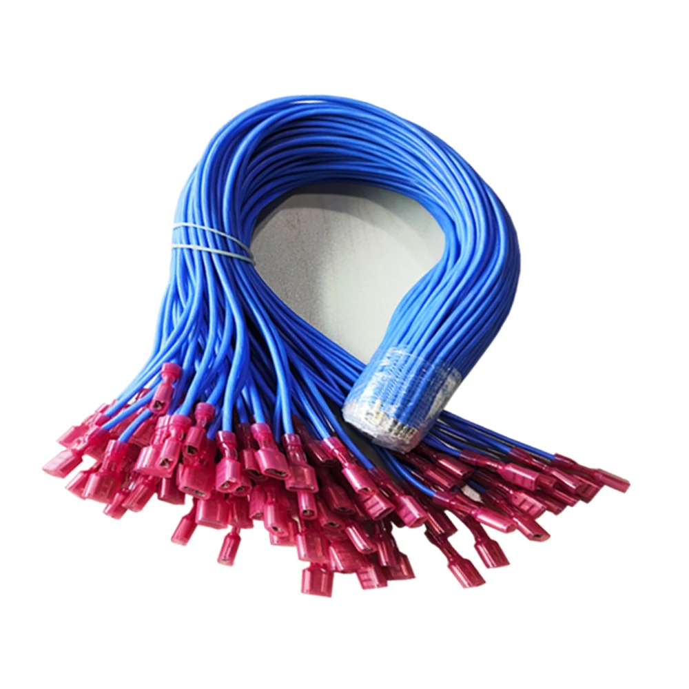 4 6 7 8 10 12 14 16 18 20 22 24 AWG Gauge High Temperature Heater Resistant Solid Copper Rubber Coated Silicone Cable Wire