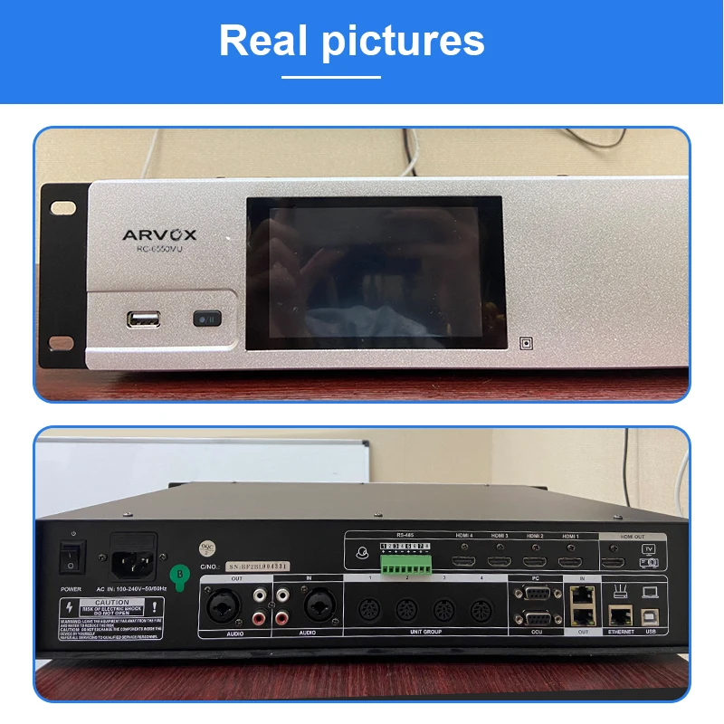 Professional Meeting Room Discussion Video Tracking Camera Audio Wired Digital Conference System