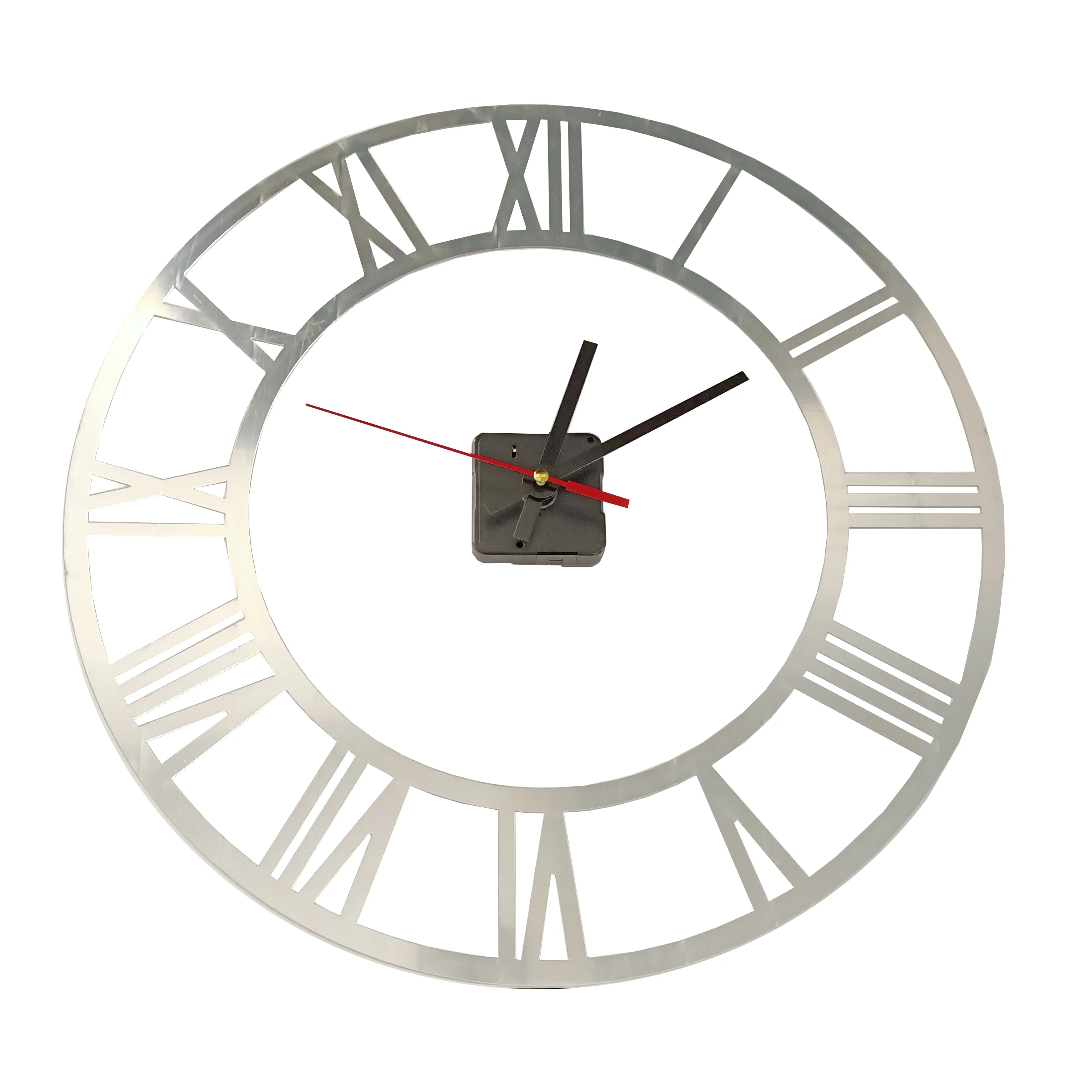 Diy Wall Clock Modern 3d Wall Clock With Mirror Numbers Stickers For Home Office Decorations Gift