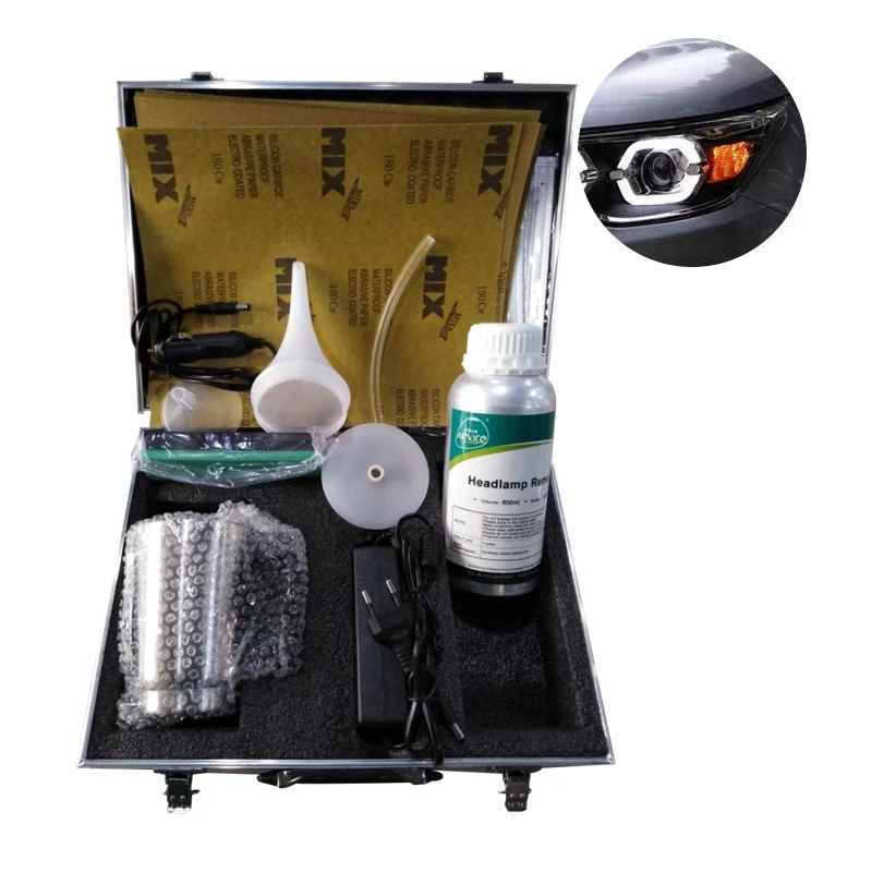 Allplace Steam Clean Restore Coat Headlight Restoration Chemical Head Light Plastic Car Cleaning