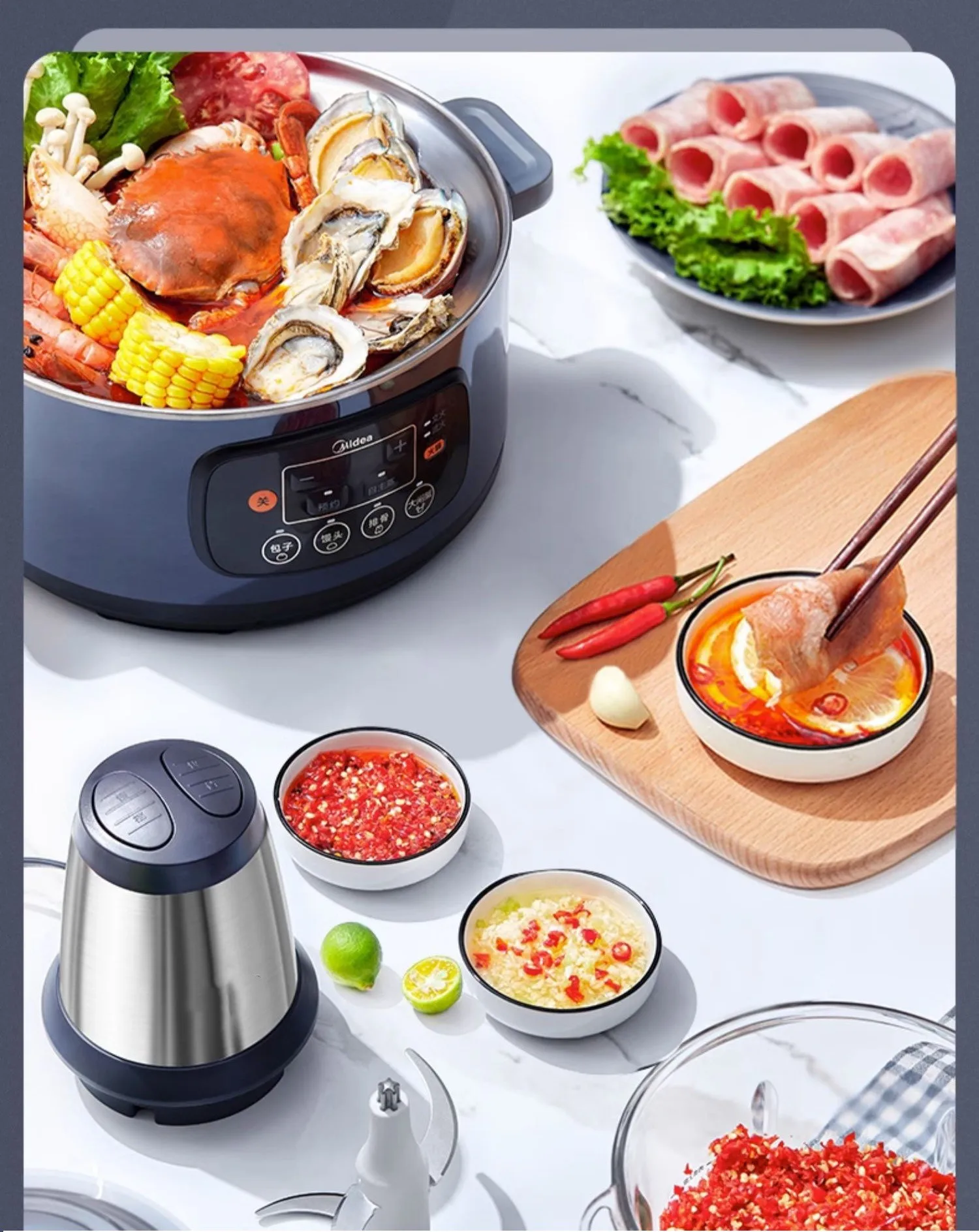 Yam Pounder Fufu Pounding Machine Commercial Stainless Steel Food Meat Chopper 6L 10L Electric Meat Grinder for Sale