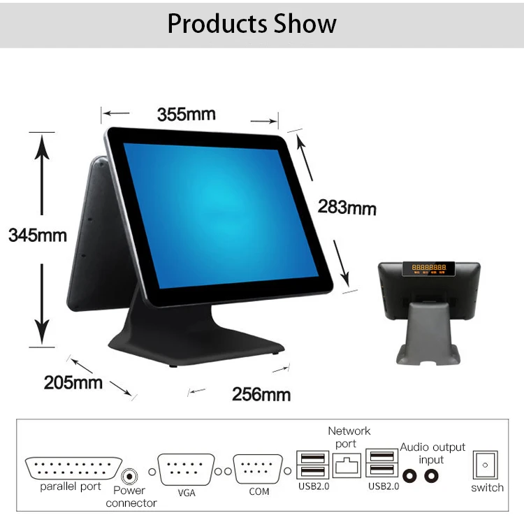 New for Sale 15.6inch Display Machine Cash Register 15 inch pos System