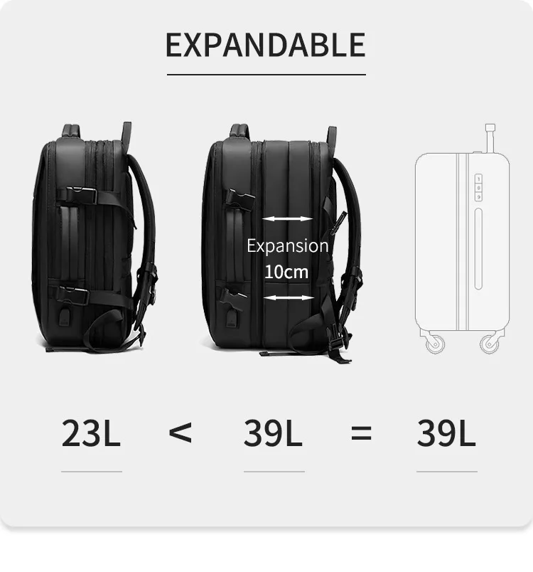Fast Shipping Large Capacity Zipper Backpack with USB Student Sports Rucksack Waterproof Travel School Laptop Backpack Bag