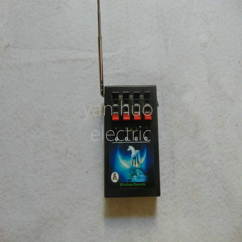 free shipping 12 channel 12 cue rapid fire and salvo fire digital wireless remote control display fireworks firing system with
