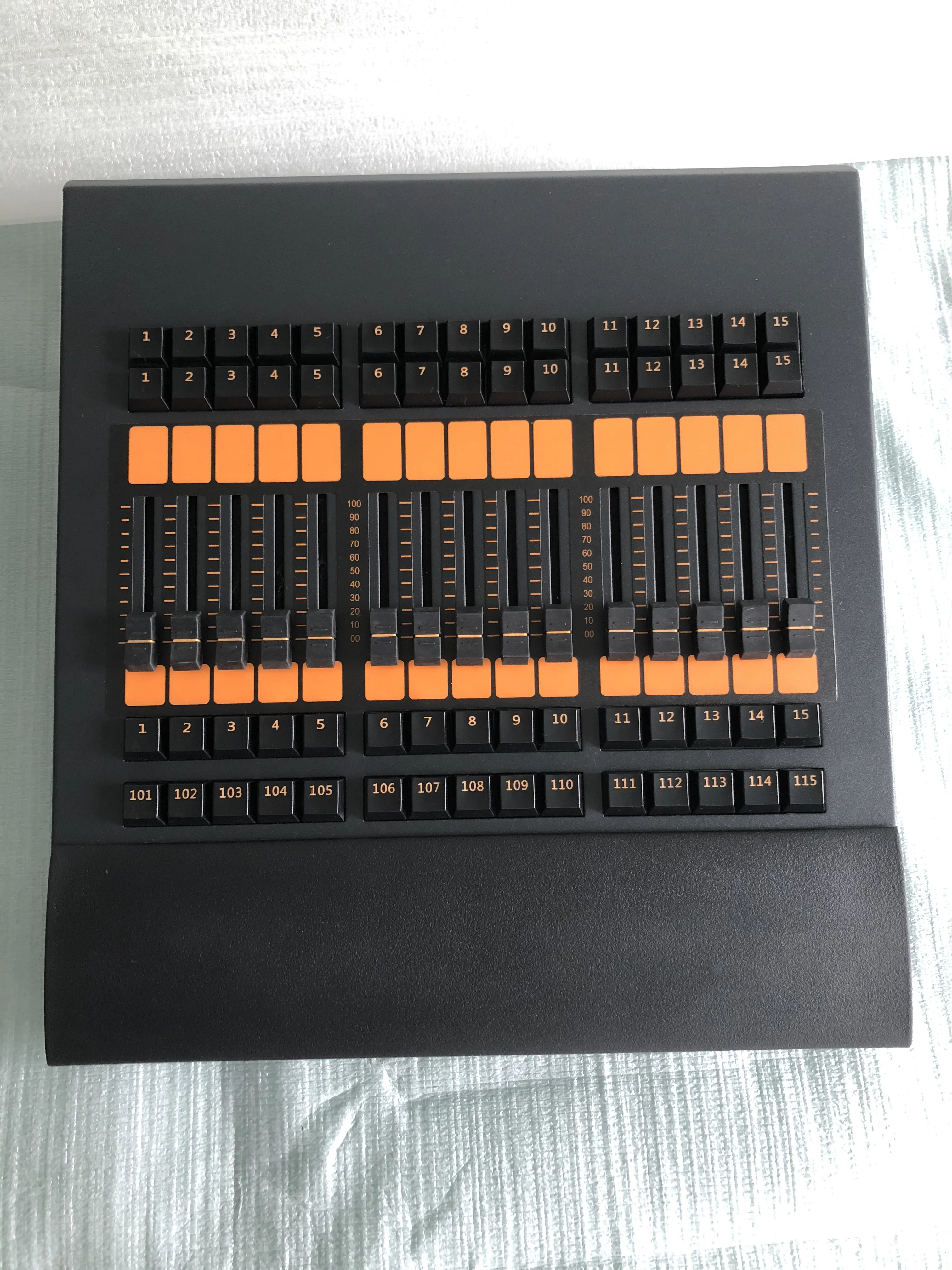 Stage Light Controller  M A ON PC  Wing DMX512 DJ Lighting Fader Console