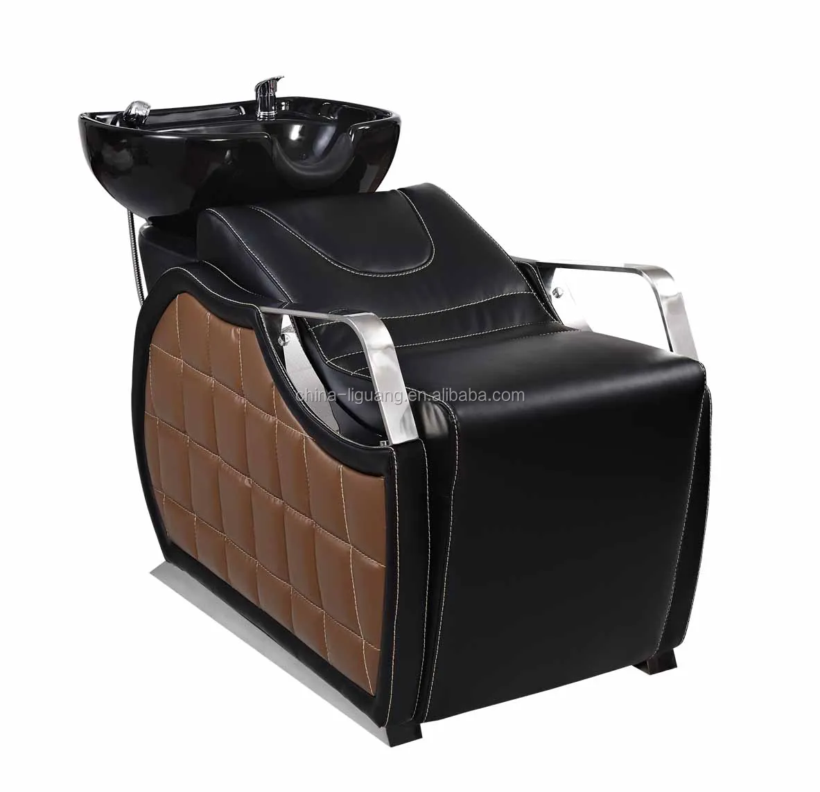 
washing salon shampoo station chair bed and bowl hair salon 