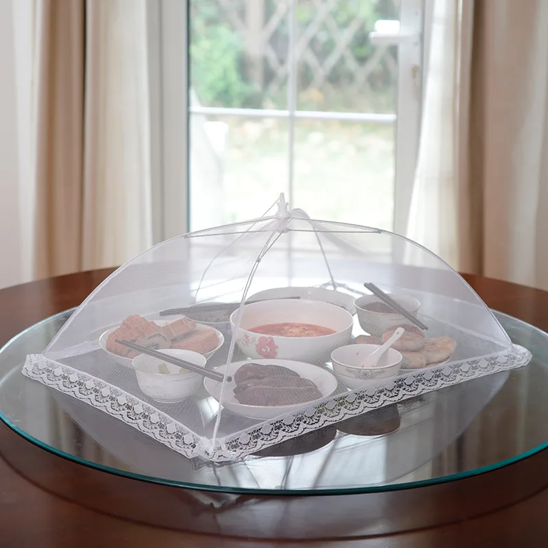 Туристическая сетка для еды идеальное покрытие от мух комаров пищевых продуктов тент-зонт