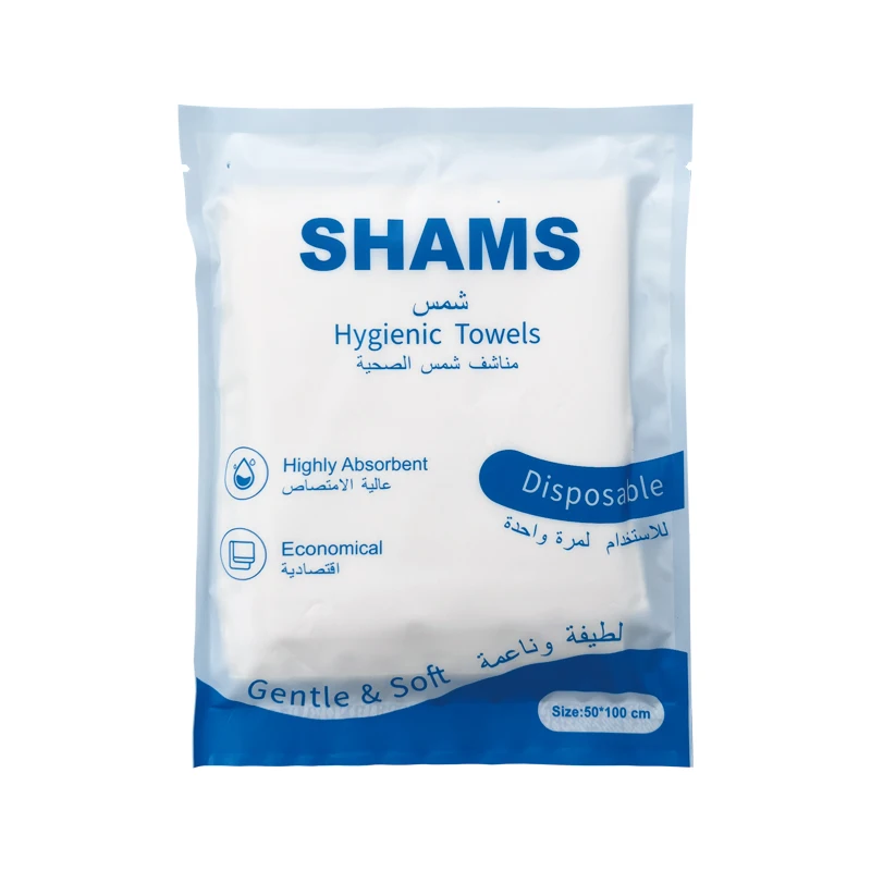 OEM Package Portable Disposable Hair Towel Strong Absorption Hair Towel for Beauty Salon