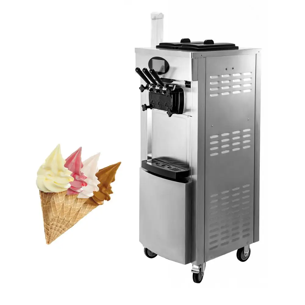 Automatic factory direct soft ice cream machine milk ice cream machine for small business