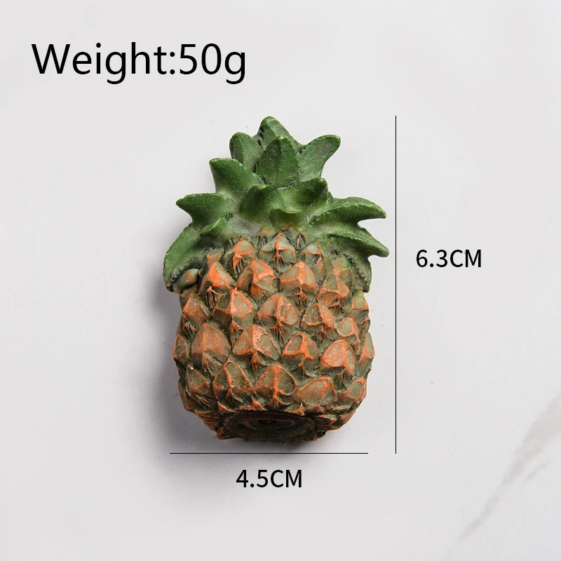 High Quality Cute Fruit 3d Fridge Magnet Buy Online Resin Promotional Souvenir Personalized Fridge Magnet
