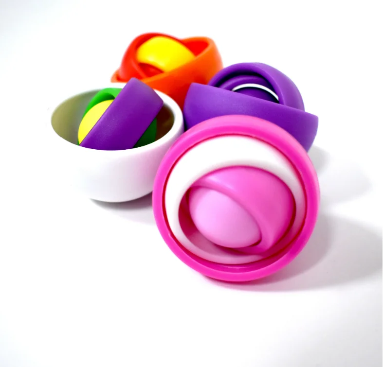 Fidget Toy for Adults, Fidget Gyro Toys, Gift Ideas Fidgets Gifts ADHD Autism Stress Relief Finger Toy Hand Fidget Spinner