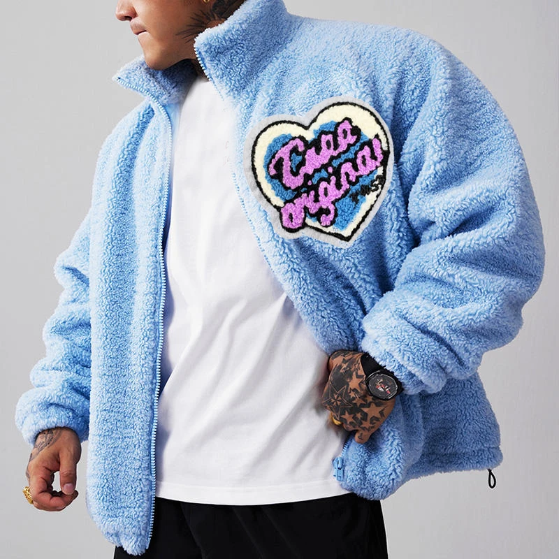 Шинель с вышитым принтом обычным