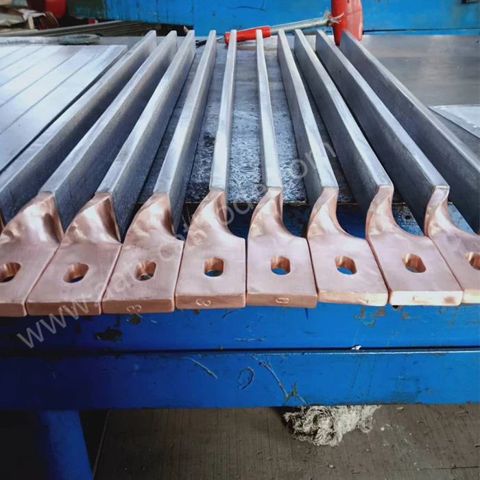 Best quality titanium clad copper rectangular bar