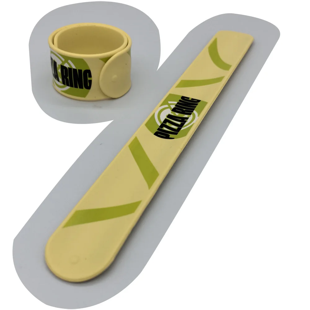 Silicone Promotional Wristband Slap Bracelets for Awareness and Fundraising