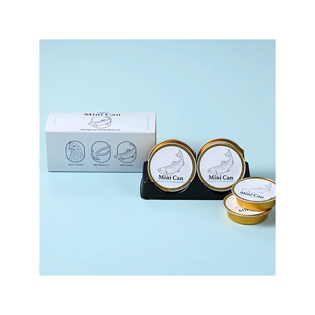 ANIMAN Wet Can Anican Salman 30g 6ea Korean Pet Food Antibiotic-Free Hydrolyzed Dog Food Hydrolyzed Chicken and Salmon Wet Food