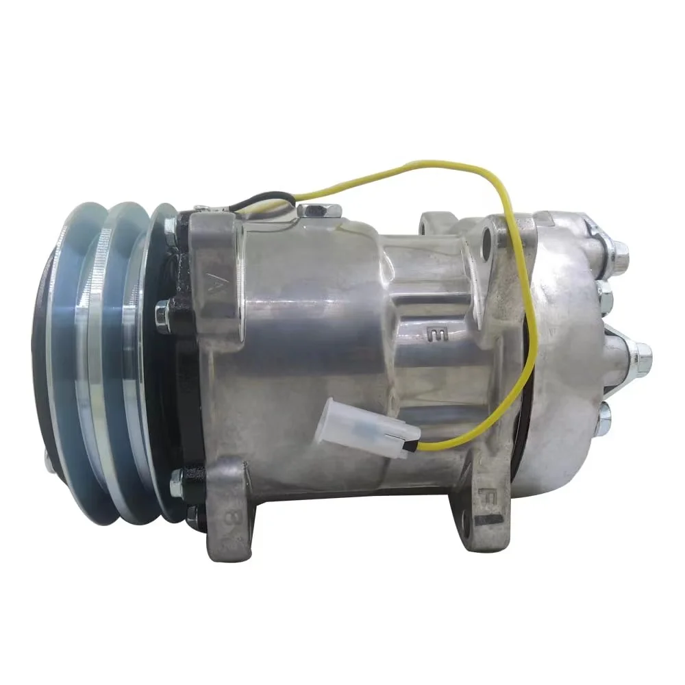 24V 2Pk 14506862 11104419 R134A Ac Compressor Pump For Volvo Fl 10 Truck 1995-1998