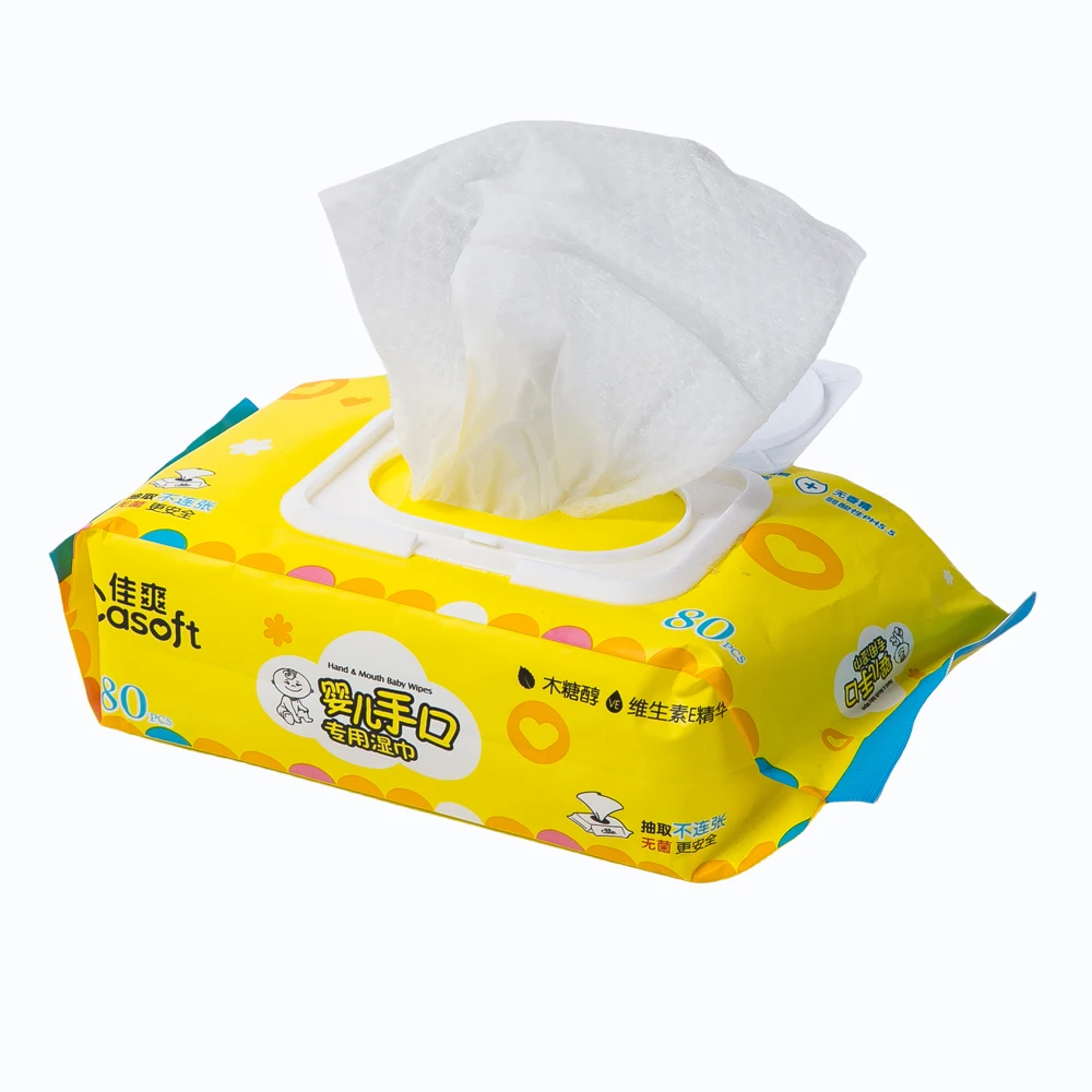 China Manufacturers Customize Healthy Natural Soft Thin High Quality Baby Wet Wipes Wholesale Wipes Baby Wet Wipes For Baby