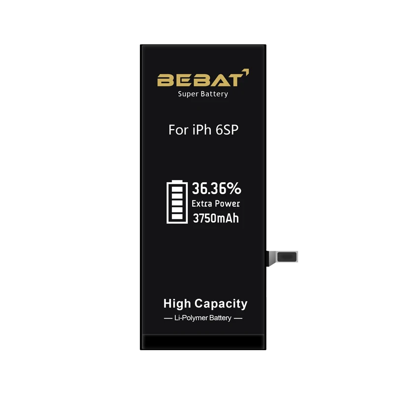 Фабричная оптовая продажа, батарея для мобильного телефона, 100% Оригинальная батарея для iphone 6S Plus, 3750 мАч