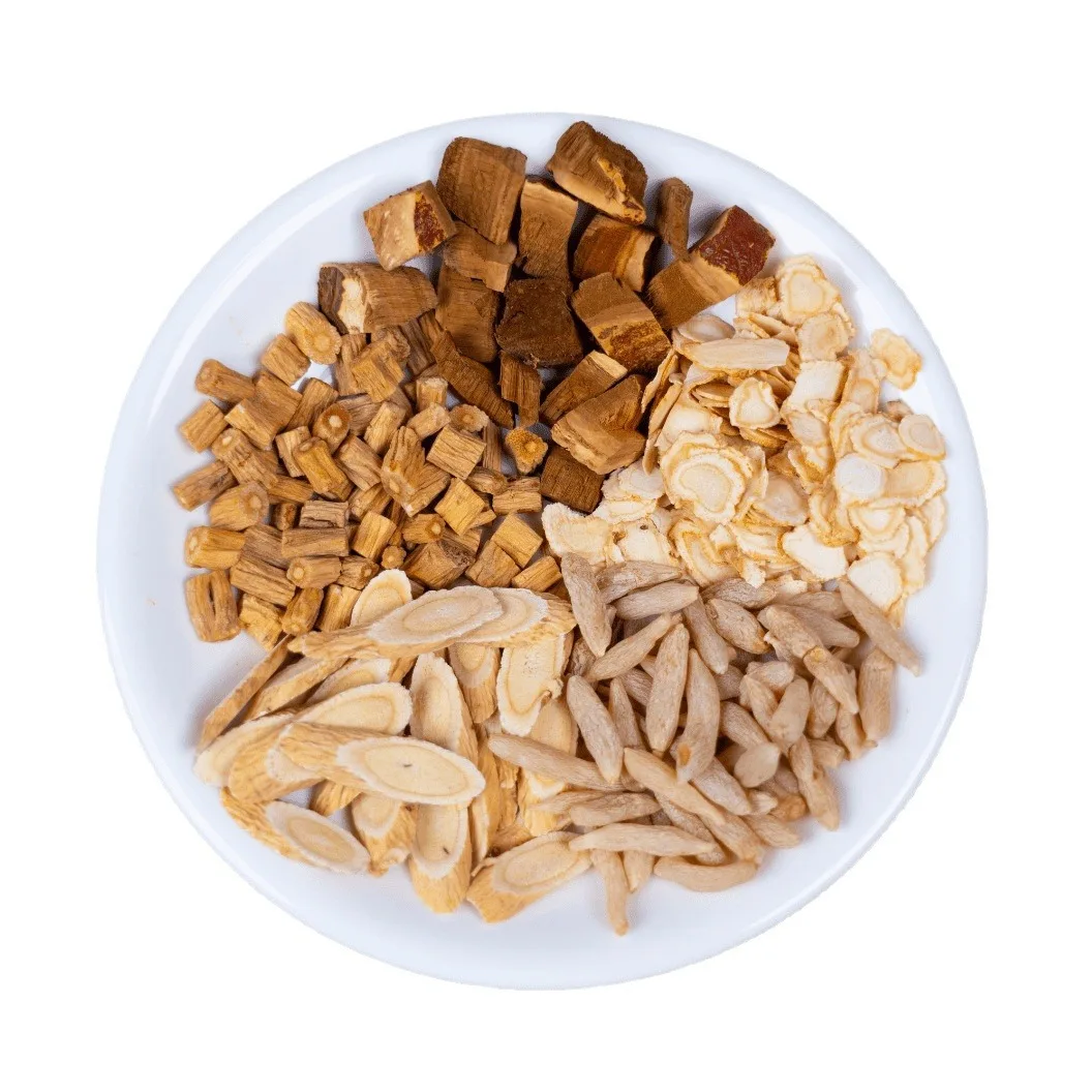 OEM RadixEnergy Four Treasure Tea Huang Qi Dang Shen Mai Dong American Ginseng Energy Tea Reishi Mushroom