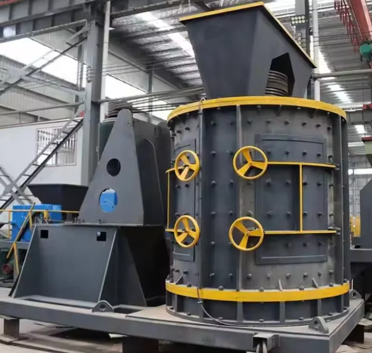 2024 China Famous Brand Factory Hot Sale Granite Crusher River Pebble  Vertical Shaft Impact Sand Making Machine