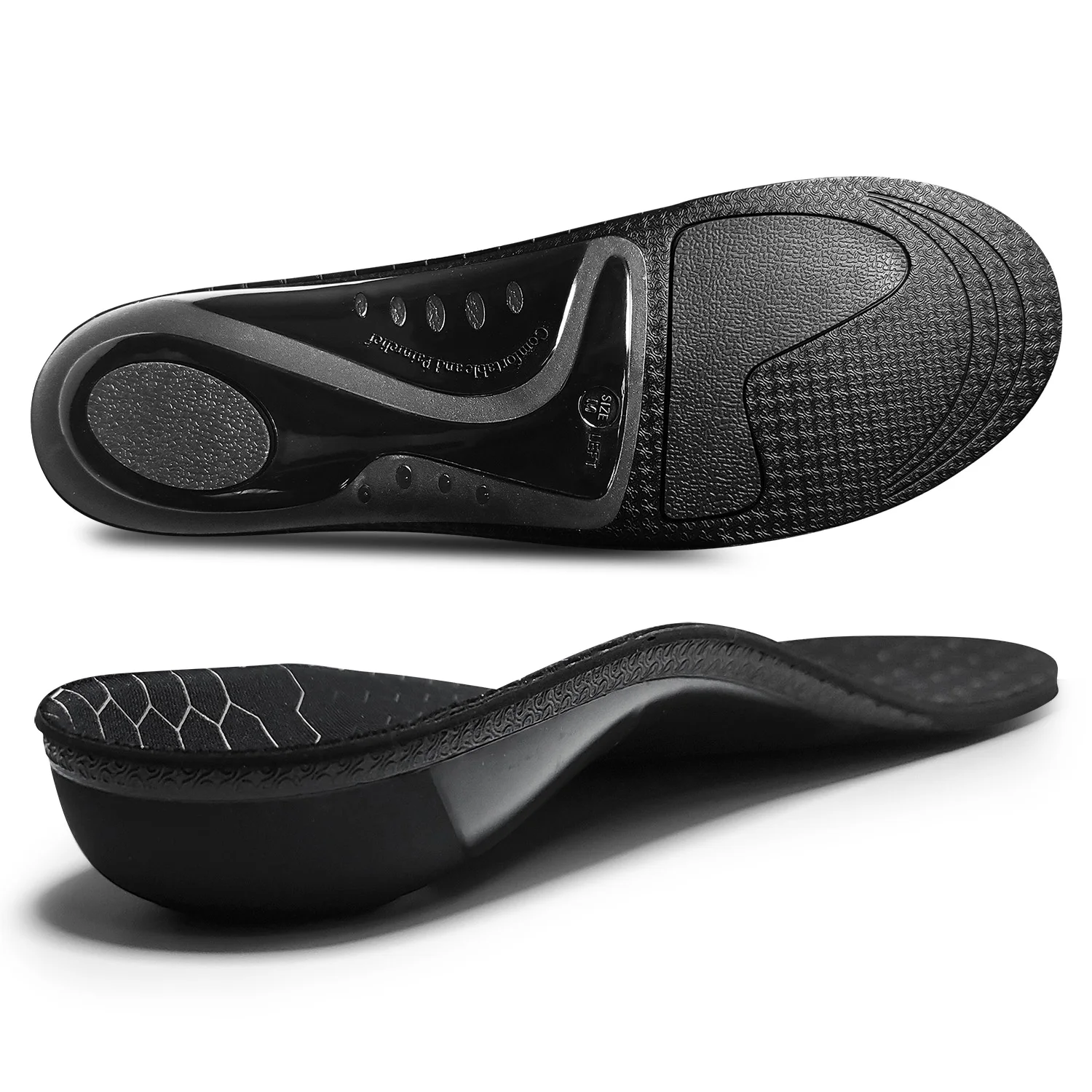 Overpronation Orthopedic Shoe Inserts Foot Pain Soporte De Arco Insole Foot Arch Support For Flat Feet