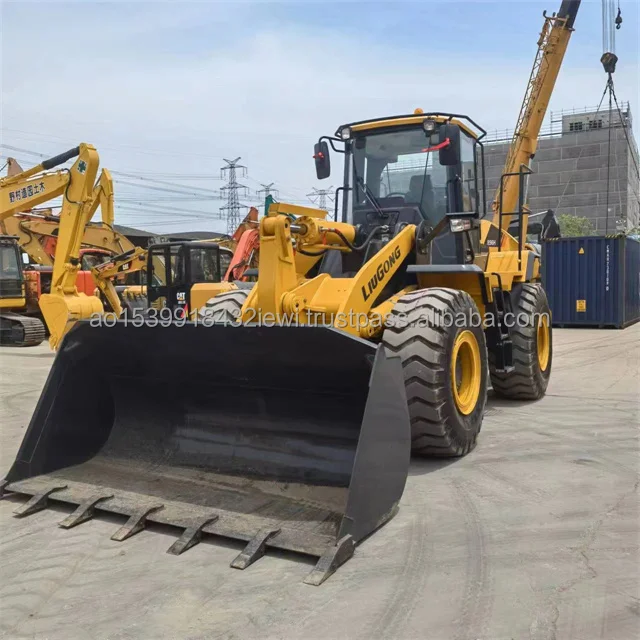 Original Liugong  wheel loader Used Liugong 856H loader are sold at low price