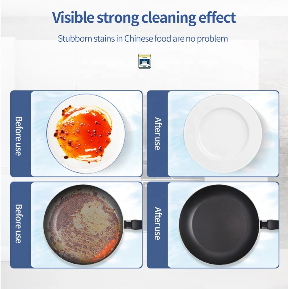 OEM/ODM Dishwashing Tablets, Dishwasher Tablet, Kitchen Cleaning Tablets Degreasing Dishwasher Tablet