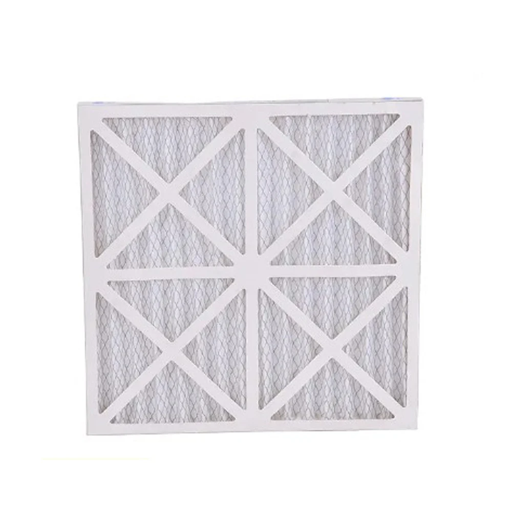 Заводская цена 12x20x1 14x14x1 20x1 MERV 8 11 13 14 16 F6 F7 картонный каркасный плиссированный воздушный фильтр переменного тока для систем HVAC