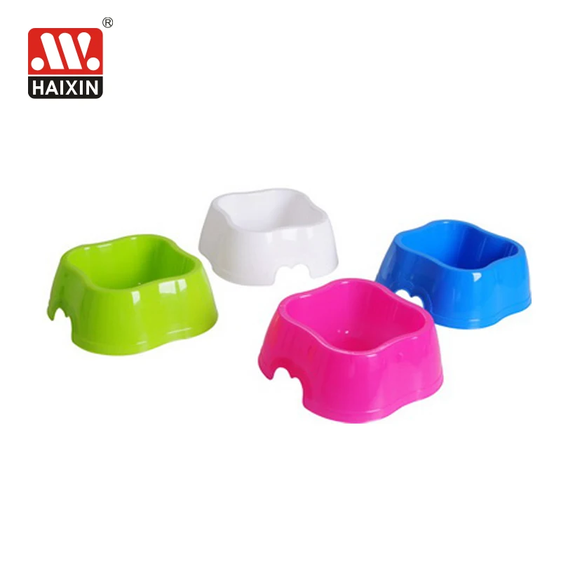 Pet accessories plastic portable Dog and Cat Food and water drinking  bowl container small slow food salad feeder bowl